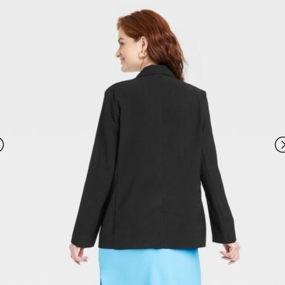 5 for $25!! NWT A New Day Ponte Black Blazer - Picture 2 of 11